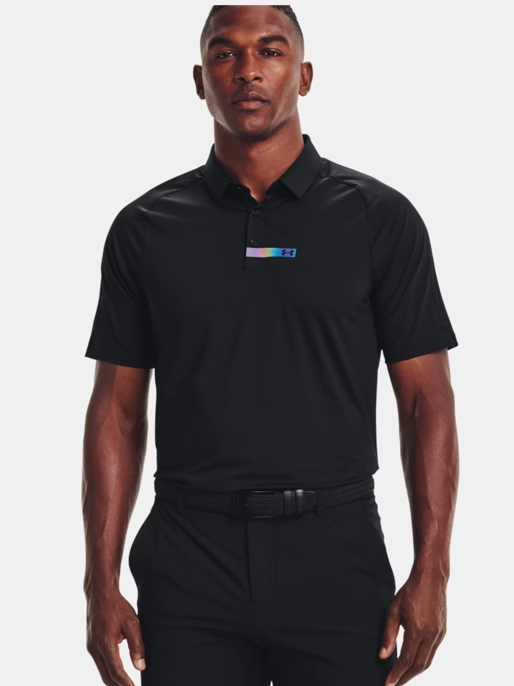 Under Armour Men's UA RUSH Bonded Polo Size Large